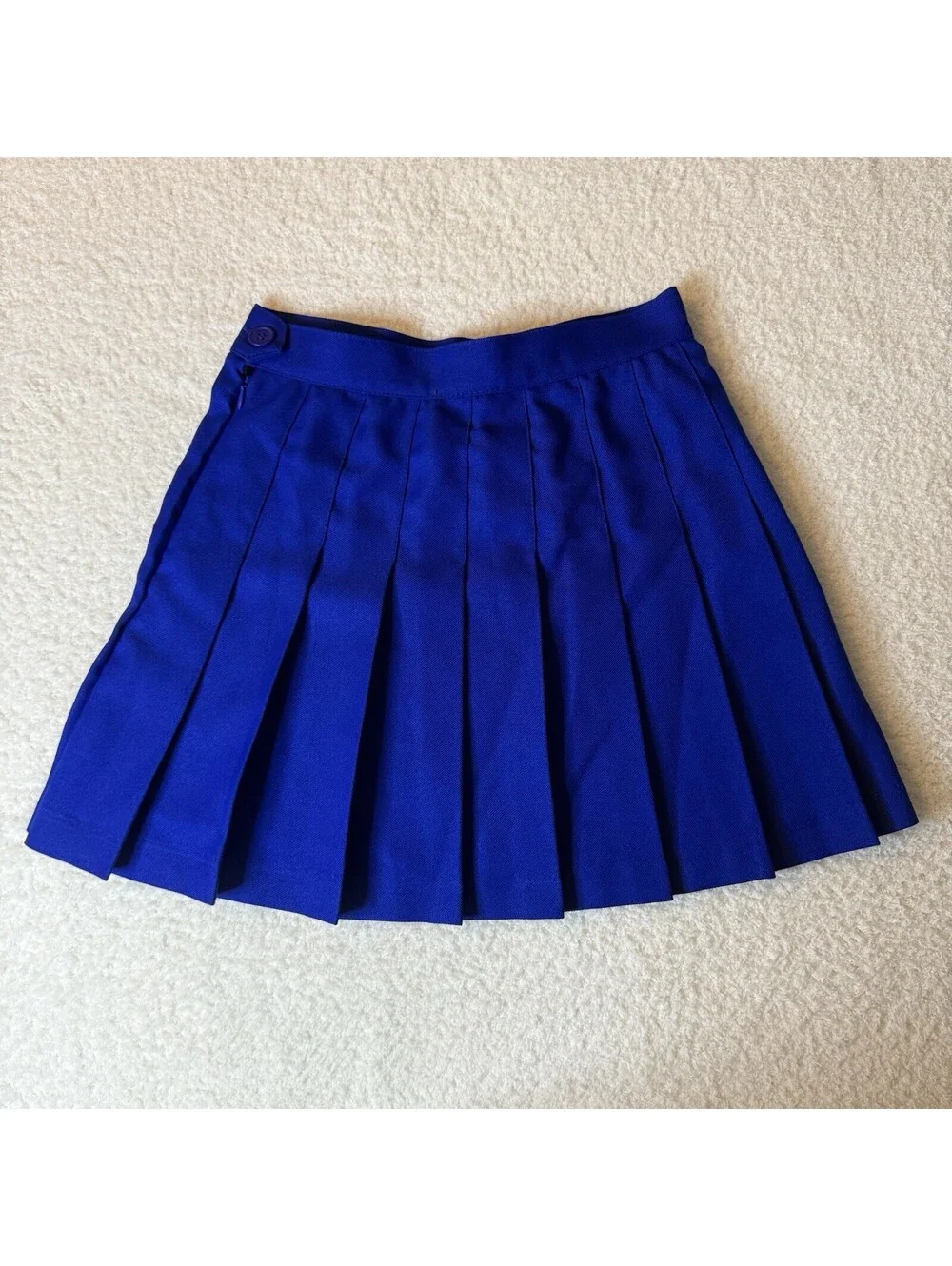 Praying Pleated Skirt Women S Blue NWT Main Character Embroidered Vault Gucci